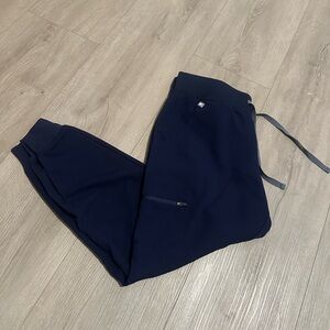 Figs Navy Jogger Scrub Pants